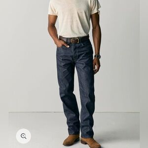 Imogene + Willie Hank Indigo Rigid Denim. 34Wx28L. Excellent condition.